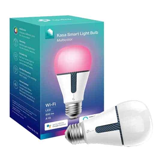 (image for) tp-link Kasa Smart Wi-Fi Multicolour E27 Light Bulb